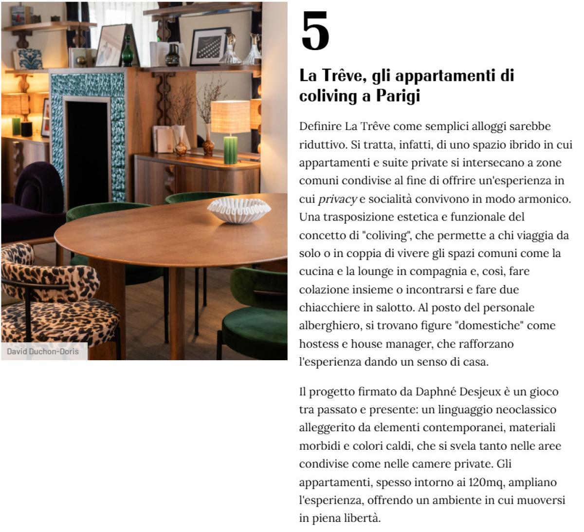 1.75 Paris – Séjournez dans appartements et hôtels élégants - Marie Claire Italia met à l’honneur l’art de vivre parisien signé 1.75 Paris